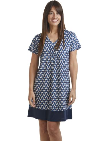 Vestido de verano para mujer. Detalle frontal.
