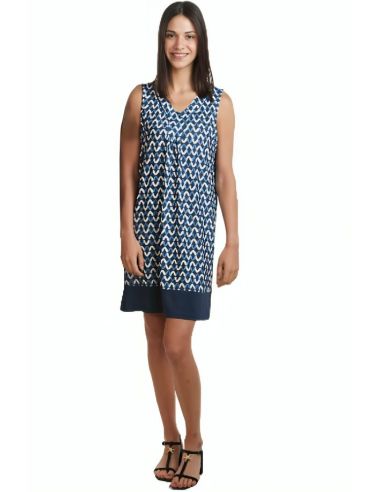 Vestido de verano para mujer. Detalle frontal.
