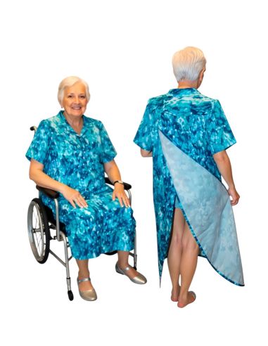 Vestido adaptado de verano para señora.