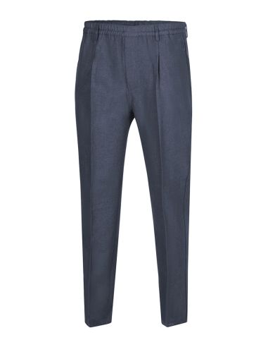 Pantalón clásico de verano para caballero. Color gris claro.