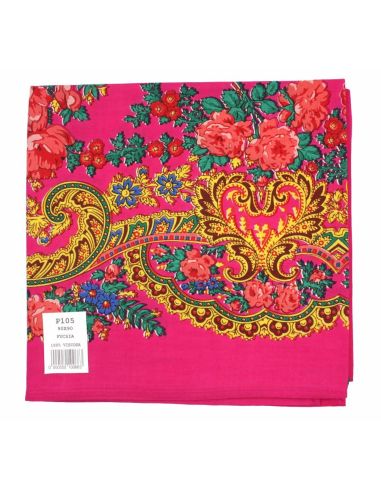 Pañuelo baturra estampado de colores