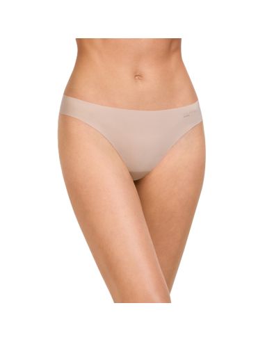 Tanga braga brasileña para mujer. Detalle frontal.