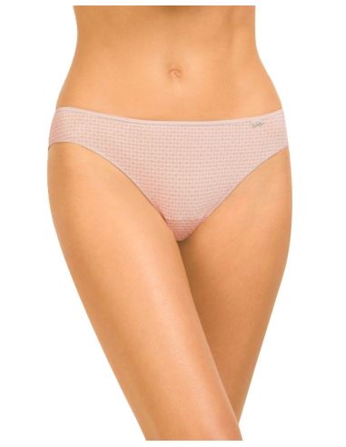 Braguita bikini de algodón. Detalle frontal.