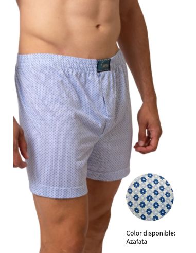 Calzoncillo bóxer para hombre. Detalle frontal.