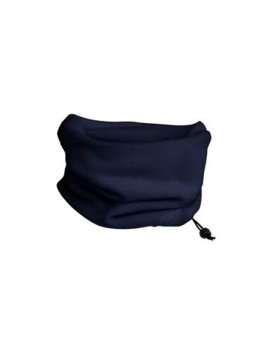 Braga de cuello o gorro polar modelo Nukka. Color negro.