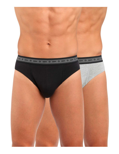 Calzoncillo slip packs algodón orgánico. Frontal