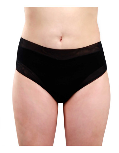 Braguita midi de tul y modal. Frontal.