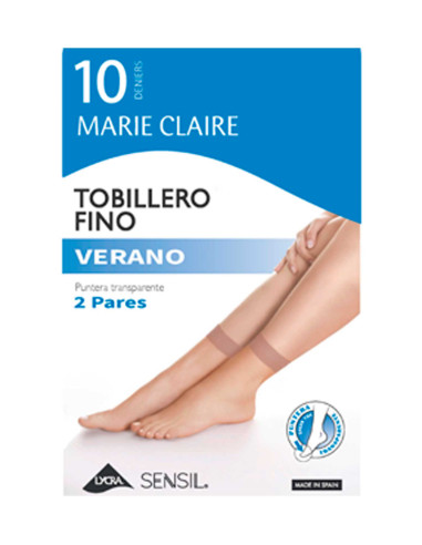 2 packs calcetines media tobillero mujer 10 Den