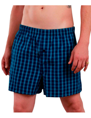 Pack 2 boxer tela algodon estampados de hombre Confecciones Castillo
