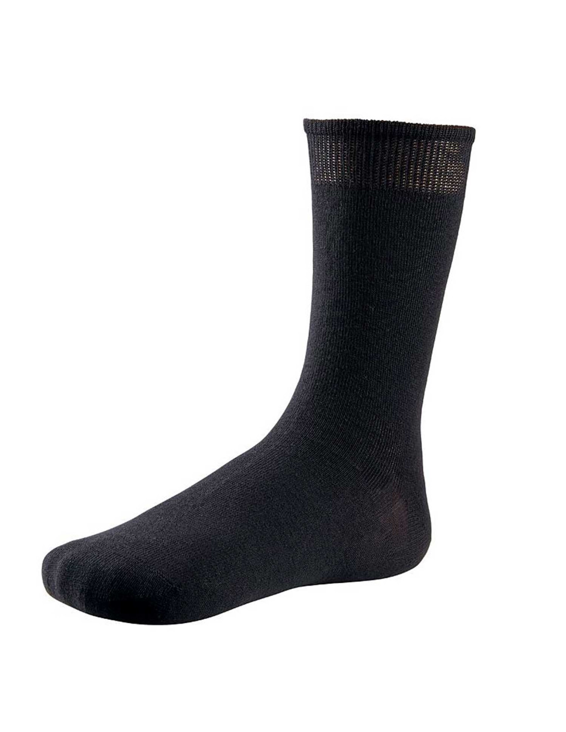 Calcetines antipresión de algodón para hombre MARRON