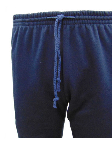 Pantalón chándal unisex de felpa detalle