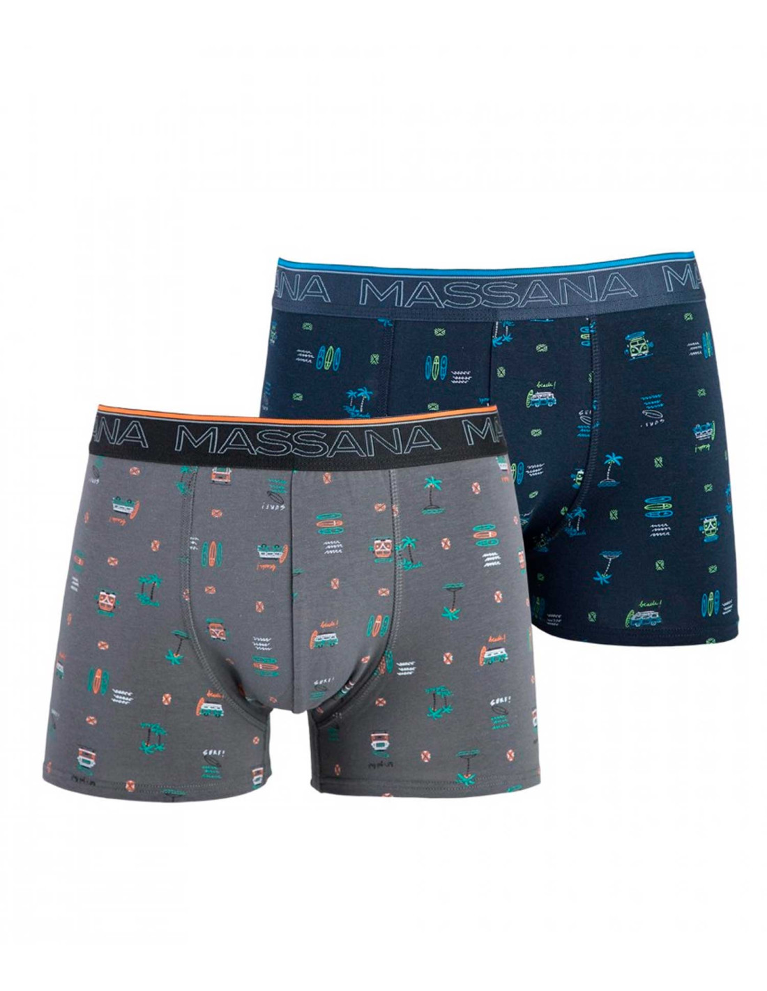 Boxer de 2025 hombre con dibujos