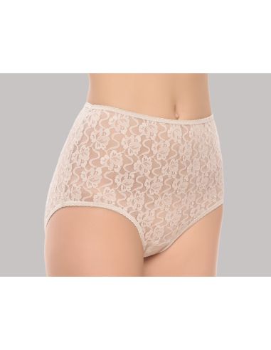 Braga clásica señora blonda floral