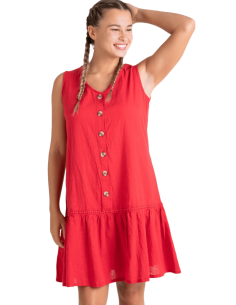 Vestido hotsell bata corto