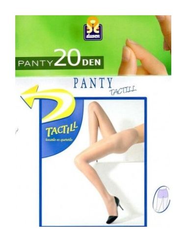 Panty tactill 20 Den, Dusen. Piernas