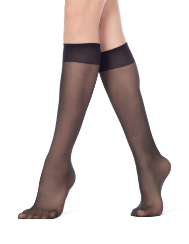 Pack 2 calcetines media 20 dens, Golden Lady. Piernas