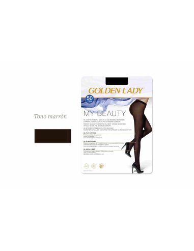 Panty 50 den, efecto termorregulador