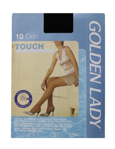 Media panty de verano 10 Deniers para mujer. Tono goby.