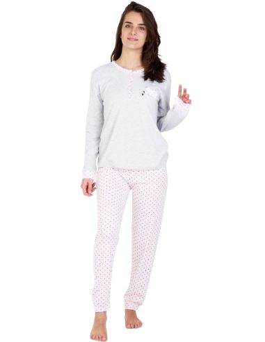 Pijama invierno mujer, perrito