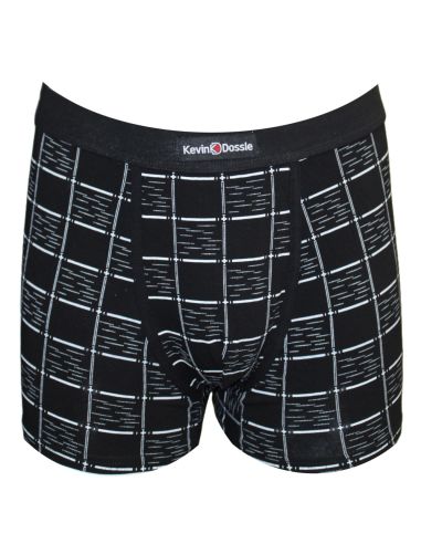 Bóxer cerrado para hombre en pack de dos unidades. Detalle frontal.