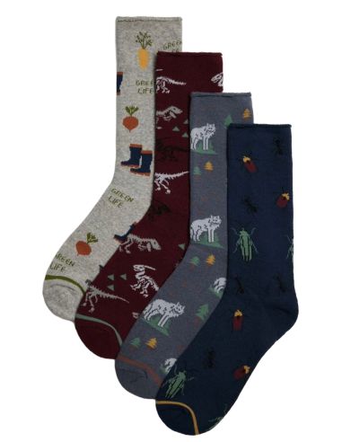 Calcetines térmicos para hombre, fantasía