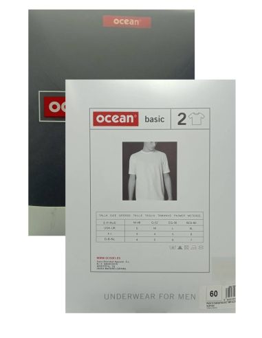 Camisetas de manga corta. Ocean.