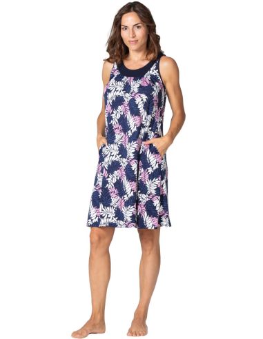 Vestido de verano para mujer. Detalle frontal.