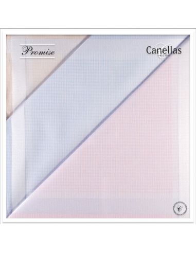 Caja pañuelos labrado señora, Canellas