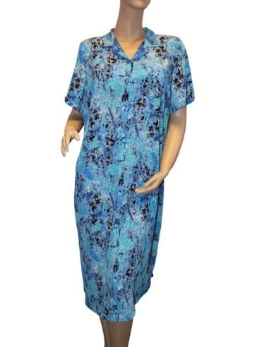 Vestido manga corta abierto por la espalda