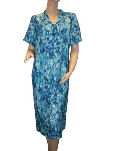 Vestido manga corta abierto por la espalda