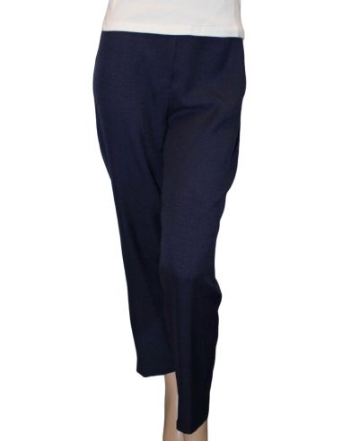 Pantalón largo de verano para mujer. Detalle frontal.