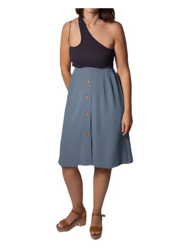 Falda para mujer de verano. Color beig.