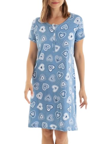 Camisola de verano para mujer. Detalle frontal.