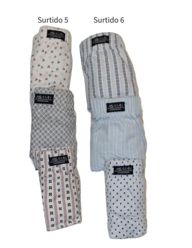 Slips pack de 3 varios estampados. Surtidos 5.