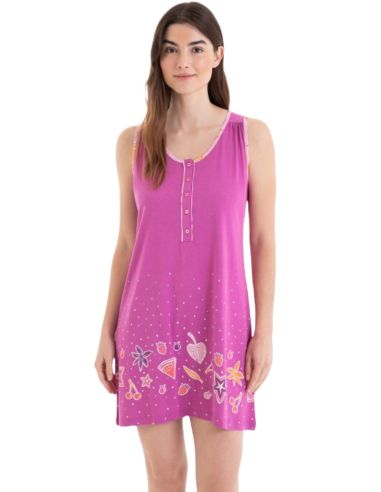 Camisola de verano para mujer. Detalle frontal.