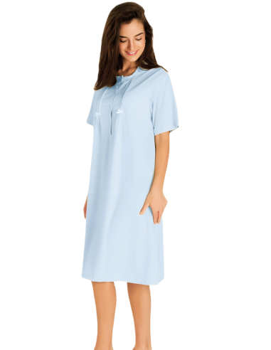 Camisón mujer de dormir para verano. Color verde.