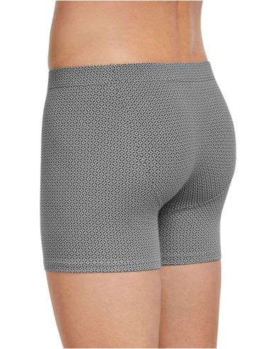 Bóxer cerrado para hombre. Color verde estampado.