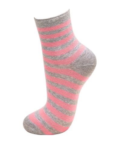 Calcetines tobilleros de verano para mujer. Color celeste.