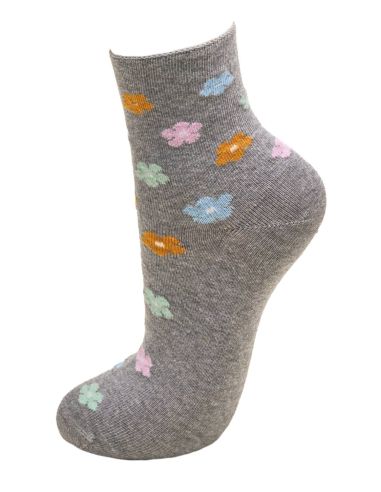 Calcetines tobilleros de verano para mujer. Color celeste.